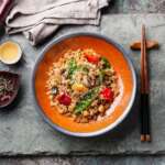 Rice with Vegetables and Mushrooms